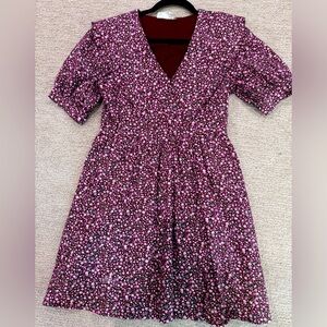 Hyacinth House floral mini dress.